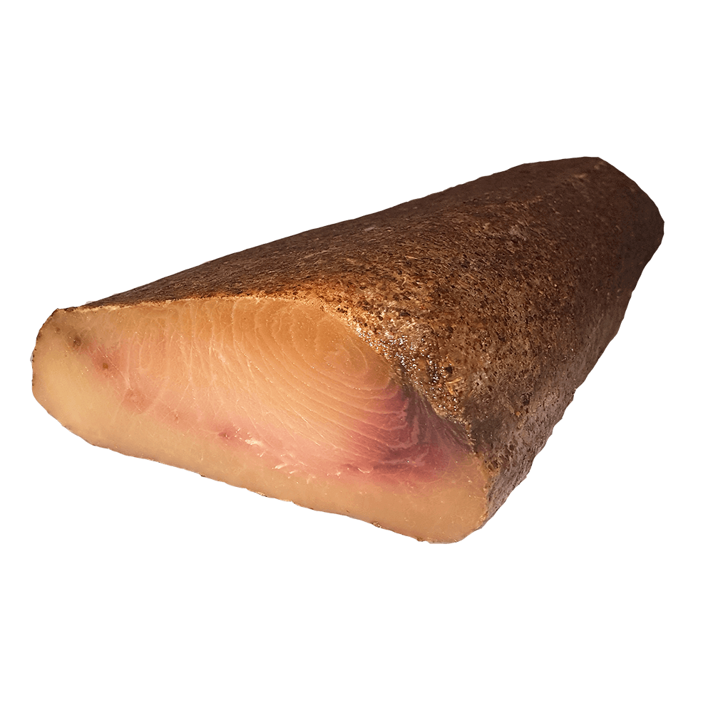 Bresaola di pesce spada stagionata, affettata, pronta per essere servita, 500 gr.
