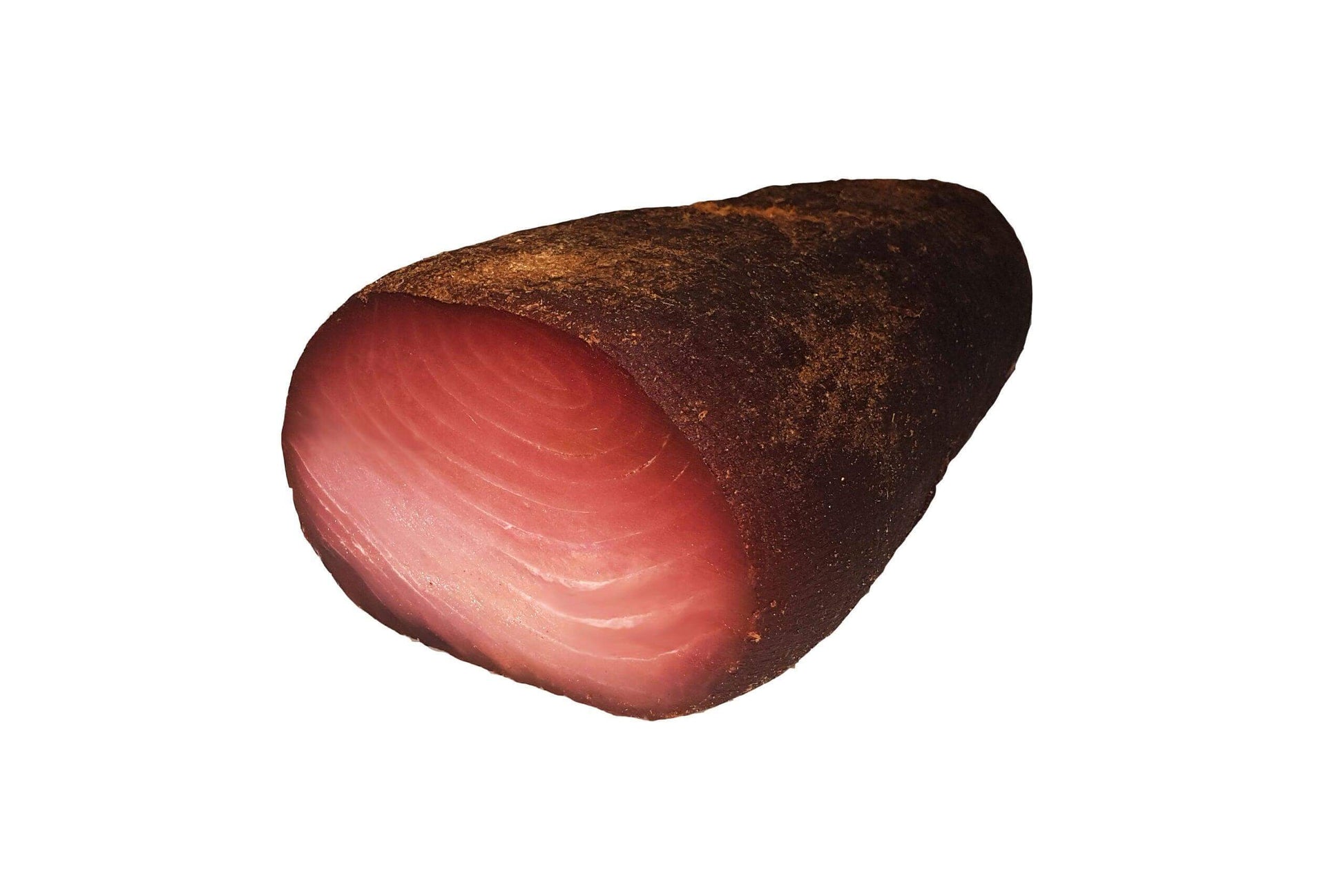 Bresaola di Tonno del Mediterraneo, pregiato salume ittico essiccato, con filetto magro di tonno.