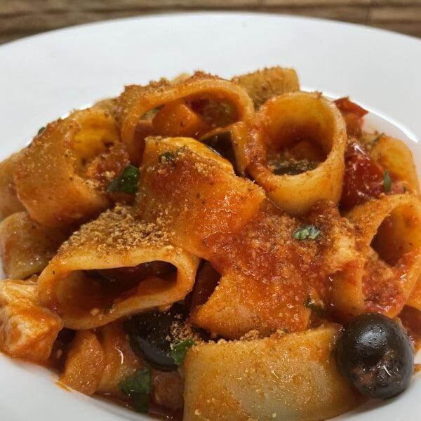 Ragù Pronto di Pesce Spada e Olive Nere - 250 gr. - Tastiness Food Shop