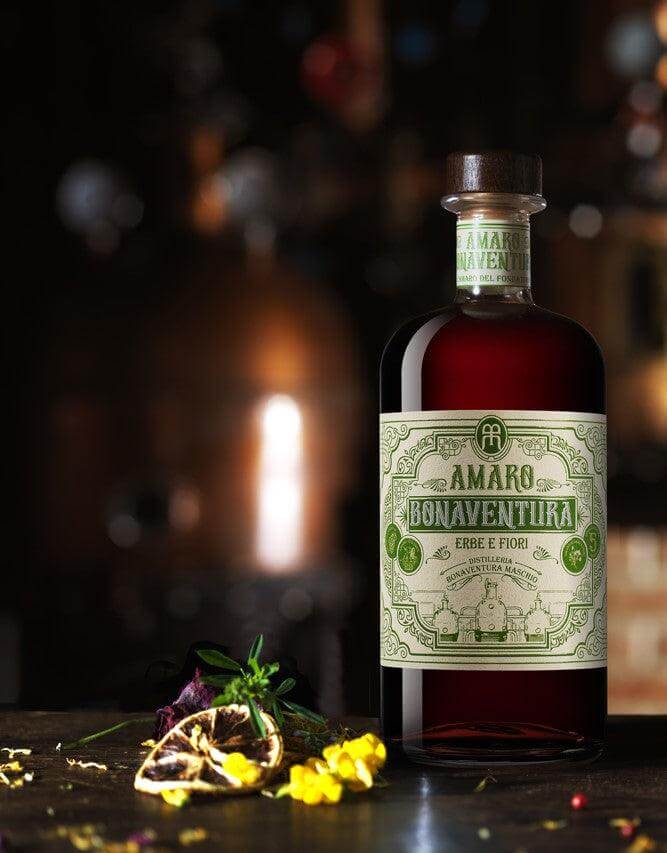 Liquore - Amaro Bonaventura - Erbe e Fiori bottiglia da 0,70 cl - Vini e liquori - horecahub.myshopify.com