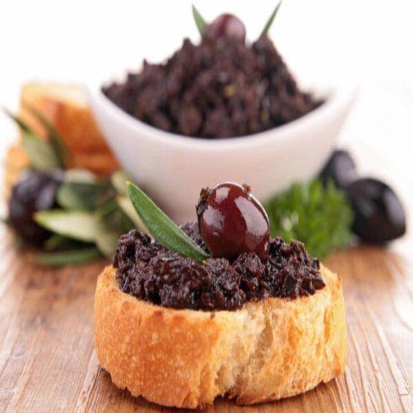 Bruschetta pronta alle olive in olio di oliva vaso vetro 200 gr. - Conserve di Terra, di Mare, Delicatessen - horecahub.myshopify.com