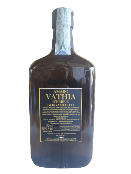 Vathia - Amaro Erbe e Bergamotto di Reggio Calabria bottiglia da 50 cl - Vini e liquori - horecahub.myshopify.com