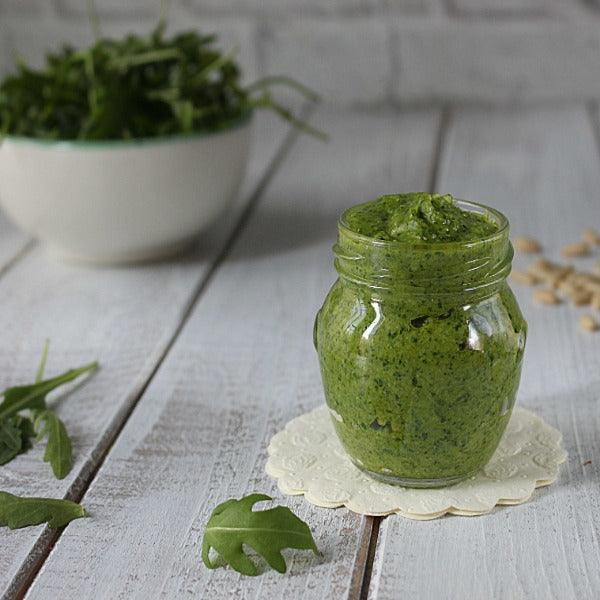 Pesto Artigianale alla Rucola in olio di oliva 200 gr. - Conserve di Terra, di Mare, Delicatessen - horecahub.myshopify.com