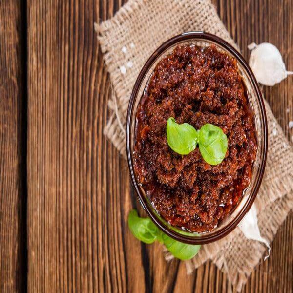Pesto Rosso Artigianale di Pomodoro secco in olio di oliva 200 gr. - Conserve di Terra, di Mare, Delicatessen - horecahub.myshopify.com
