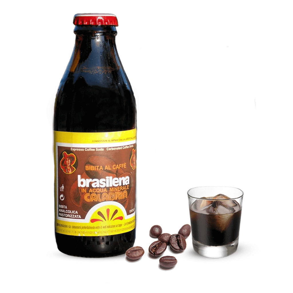 Brasilena in vetro da 18 cl. - bevanda frizzante al Caffè 6 pz. - Bevande - horecahub.myshopify.com