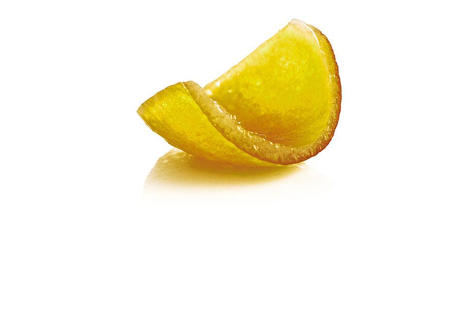 Bucce candite di Bergamotto di Reggio Calabria - fetta di scorza candita 500 gr.