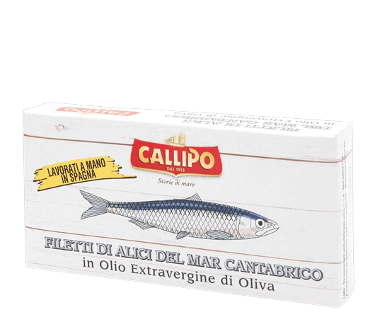 Filetti di Alici del Cantabrico in olio Extravergine di Oliva 50 gr. - Conserve di Terra, di Mare, Delicatessen - horecahub.myshopify.com