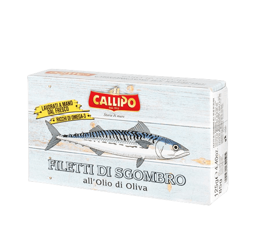 Filetti Sgombro in Olio di Oliva 125 gr. - Conserve di Terra, di Mare, Delicatessen - horecahub.myshopify.com