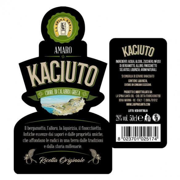 Liquore Amaro Kaciuto bottiglia da 1 L - Vini e liquori - horecahub.myshopify.com