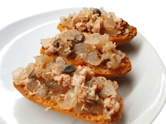 Bruschetta Artigianale al Tonno e Cipolla in olio di oliva 200 gr. - Conserve di Terra, di Mare, Delicatessen - horecahub.myshopify.com