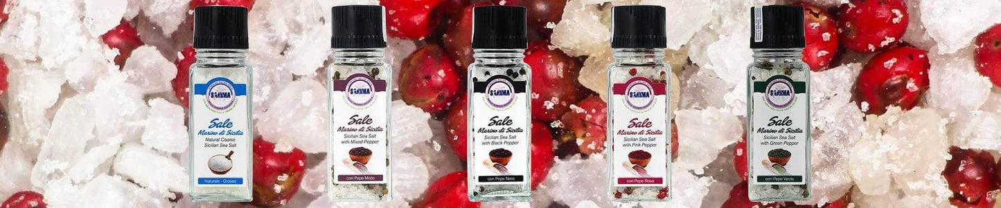 Sale marino di Trapani - macinino 100 gr. - Conserve di Terra, di Mare, Delicatessen - horecahub.myshopify.com