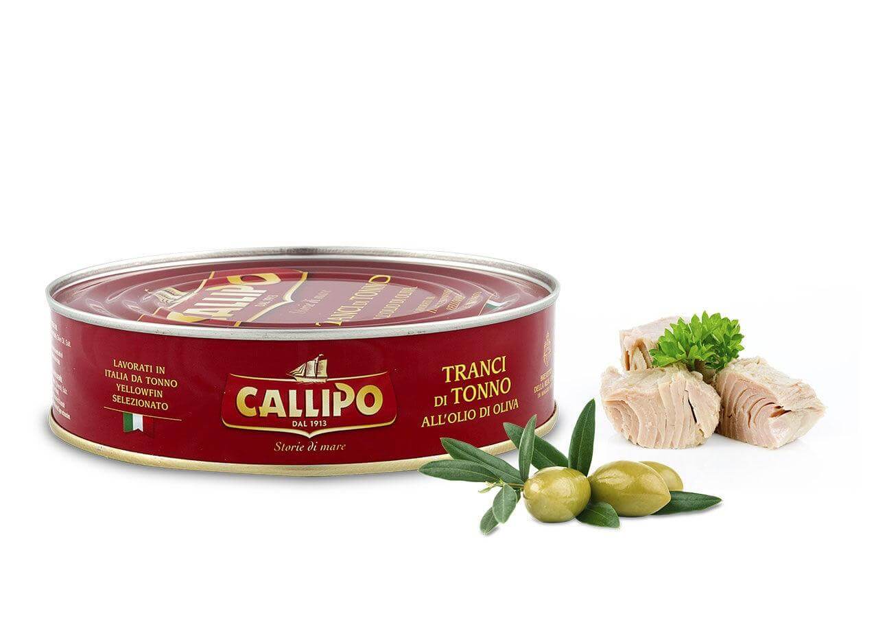 Tranci di Tonno latta rossa - 620 gr. - Conserve di Terra, di Mare, Delicatessen - horecahub.myshopify.com