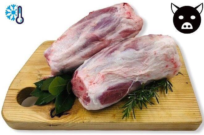 Stinco Crudo di Maiale Nero di Calabria - carni fresche calabresi - horecahub.myshopify.com