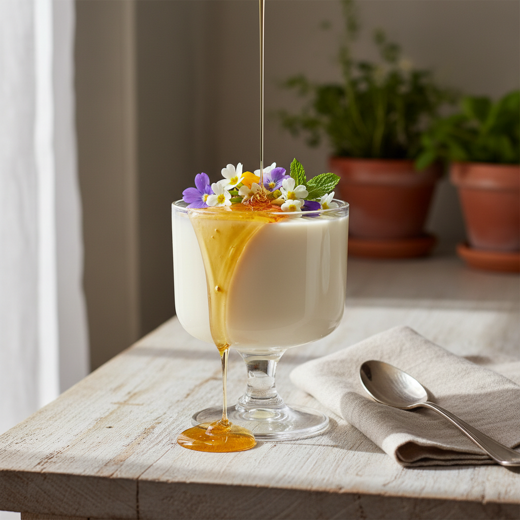 Panna Cotta al Miele di Fiori — Tastiness Food Shop