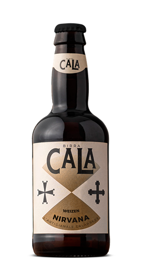 Birra Artigianale Calabrese 33 cl bottiglia di birra CALA Weizen Nirvana in vetro.
