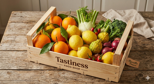 Cassetta Mix di Agrumi e Ortaggi di Stagione - 5 kg - 10 kg - 15 kg