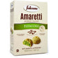 Packaging of Falcone Amaretti al Pistacchio, soft Italian cookies made with Sicilian pistachios.