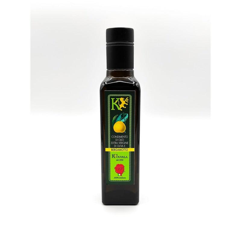 Olio Extravergine Biologico Molito a Freddo aromatizzato al Bergamotto bottiglia da 25 cl. - Tastiness Food Shop