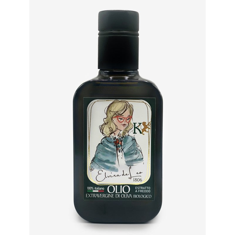 Olio Biologico Extravergine di Oliva 100% Italiano Ottenuto da Molitura a Freddo 50 cl.