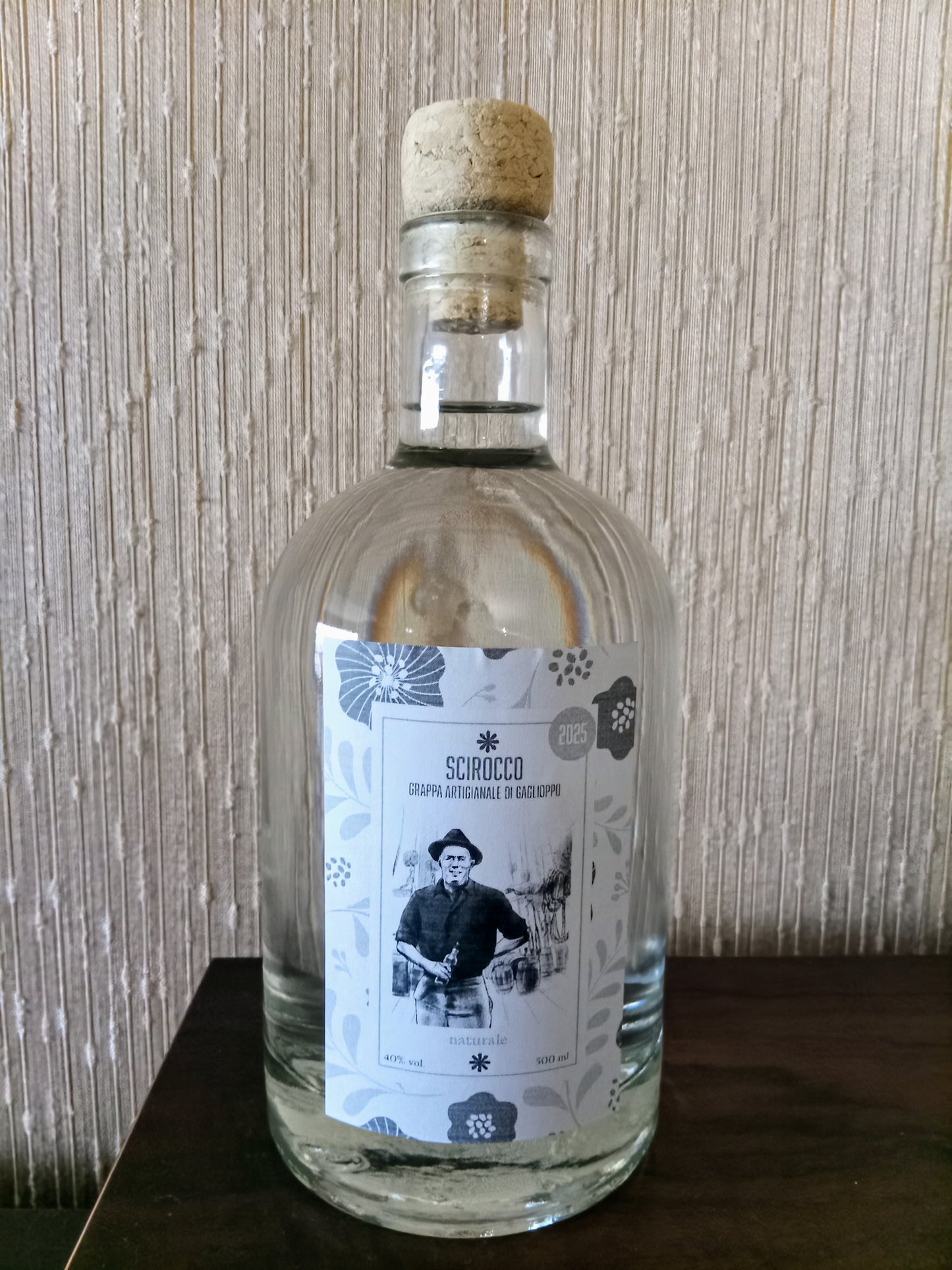 Essenza di Vinaccia - Artigianale Calabrese 500 ml.