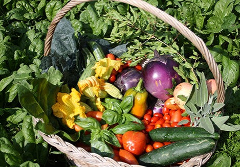 Mixed Vegetable and Summer Fragrance Basket 5 kg