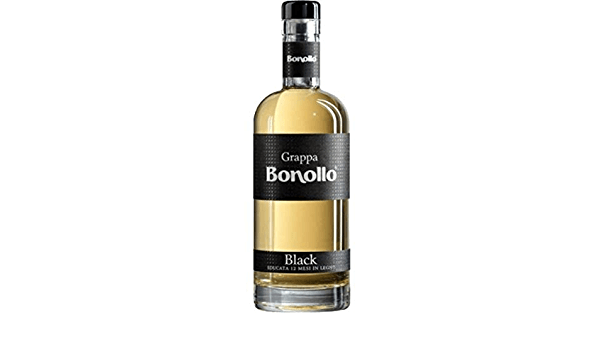 Grappa Black Bonollo - educata 12 mesi 0.70 l. - Vini e liquori - horecahub.myshopify.com