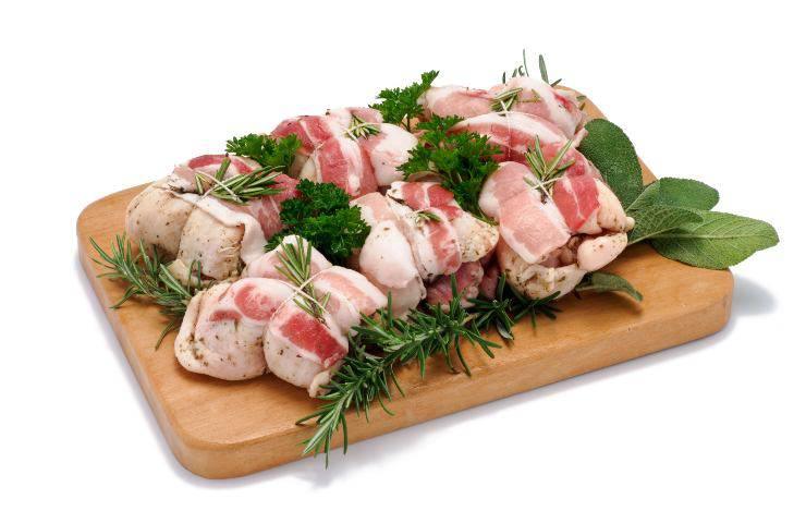 Pronto Cuoci - Involtini di Pancetta 300 gr. circa - Carni fresche Calabresi - horecahub.myshopify.com
