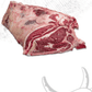 Lombata con osso di Vitello Podolico Calabrese Semibrado - Carni fresche Calabresi - horecahub.myshopify.com