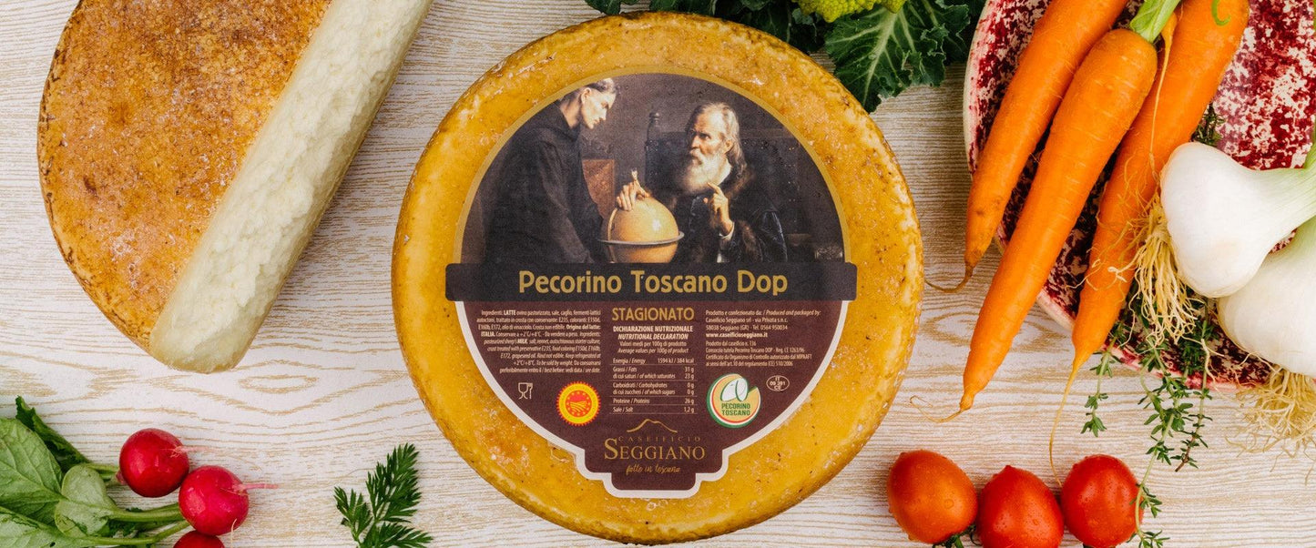 Formaggi - Pecorino Toscano DOP 400 gr - Tastiness Food Shop