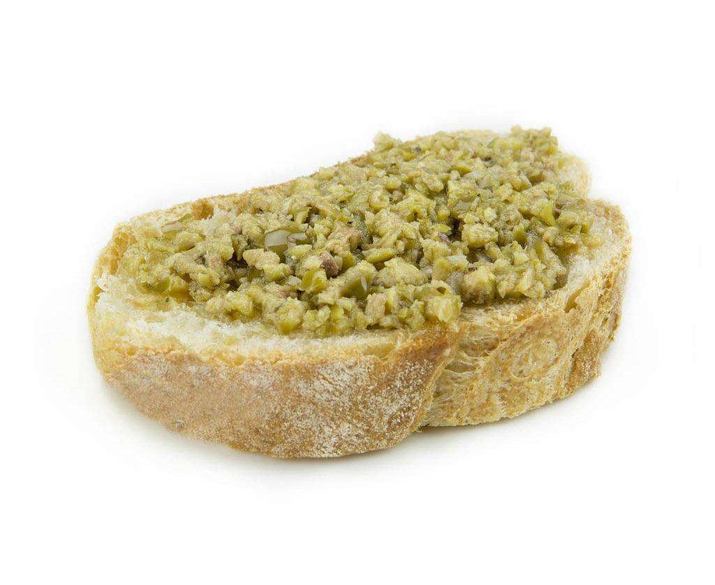 Pat&eacute; Artigianale di Olive Verdi in olio di oliva 200 gr. - Conserve di Terra, di Mare, Delicatessen - horecahub.myshopify.com